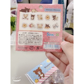 🧸 SET 80 STICKER 10 HÌNH CUTE 🧸