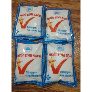 Muối tinh sạch  muối ăn cao cấp khối lượng tịnh 250g