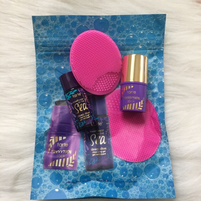 Bộ rửa mặt Tarte Scrub Cleansing Set