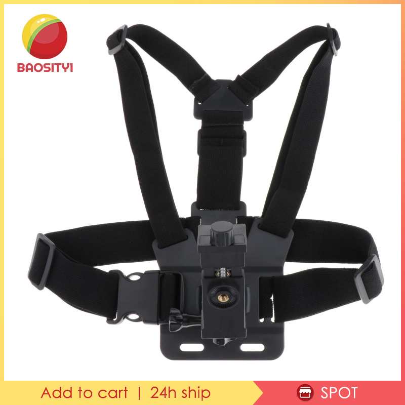 [Baosity1] Giá Đỡ Điện Thoại Đeo Ngực Có Kẹp