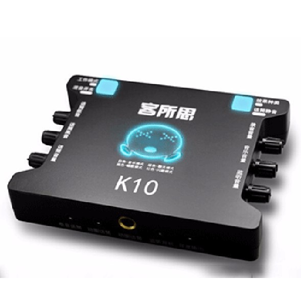 Sound Card USB cắm ngoài cho hát karaoke online - XOX K10