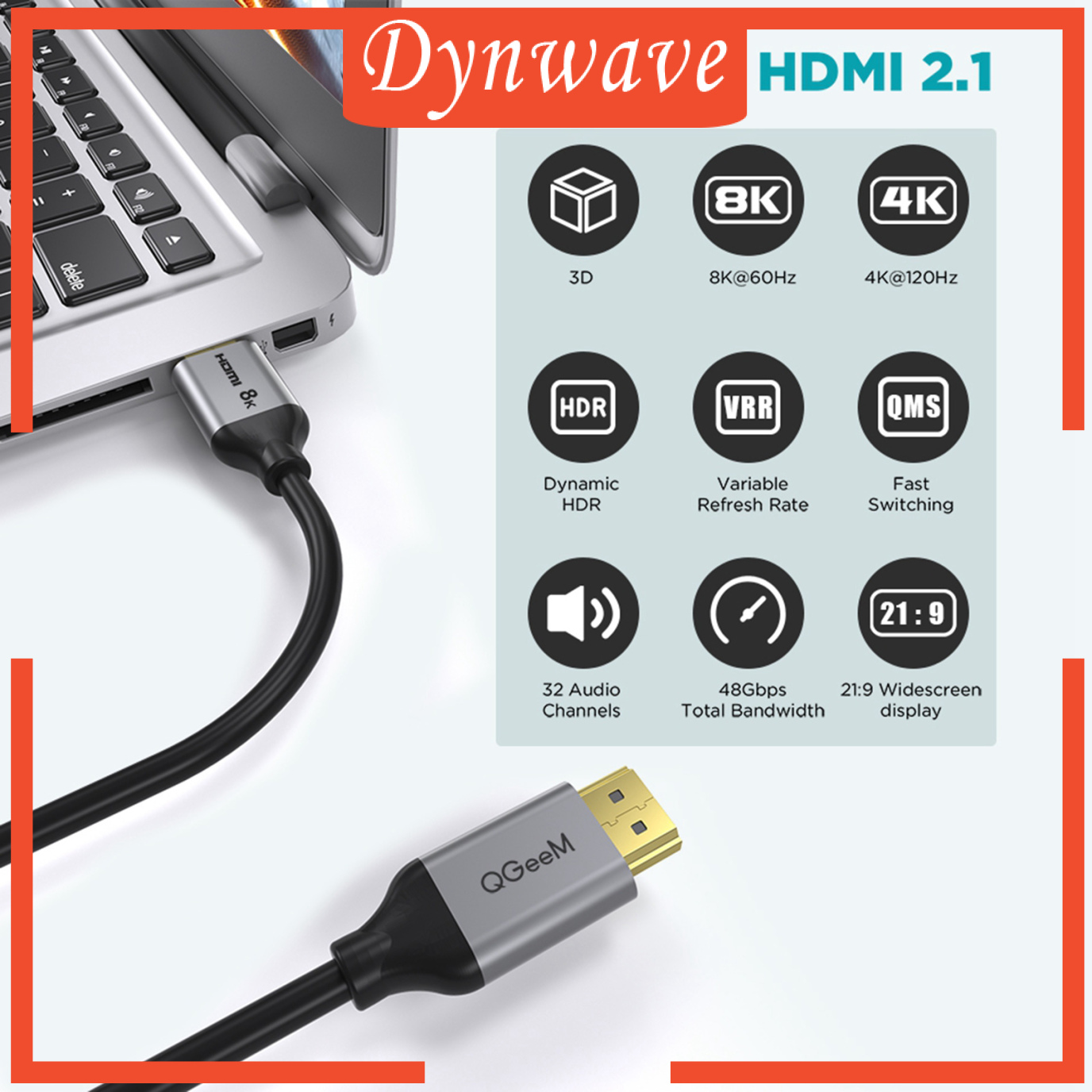 Dây Cáp Hdmi 2.1 8k 48gbps Chất Lượng Cao