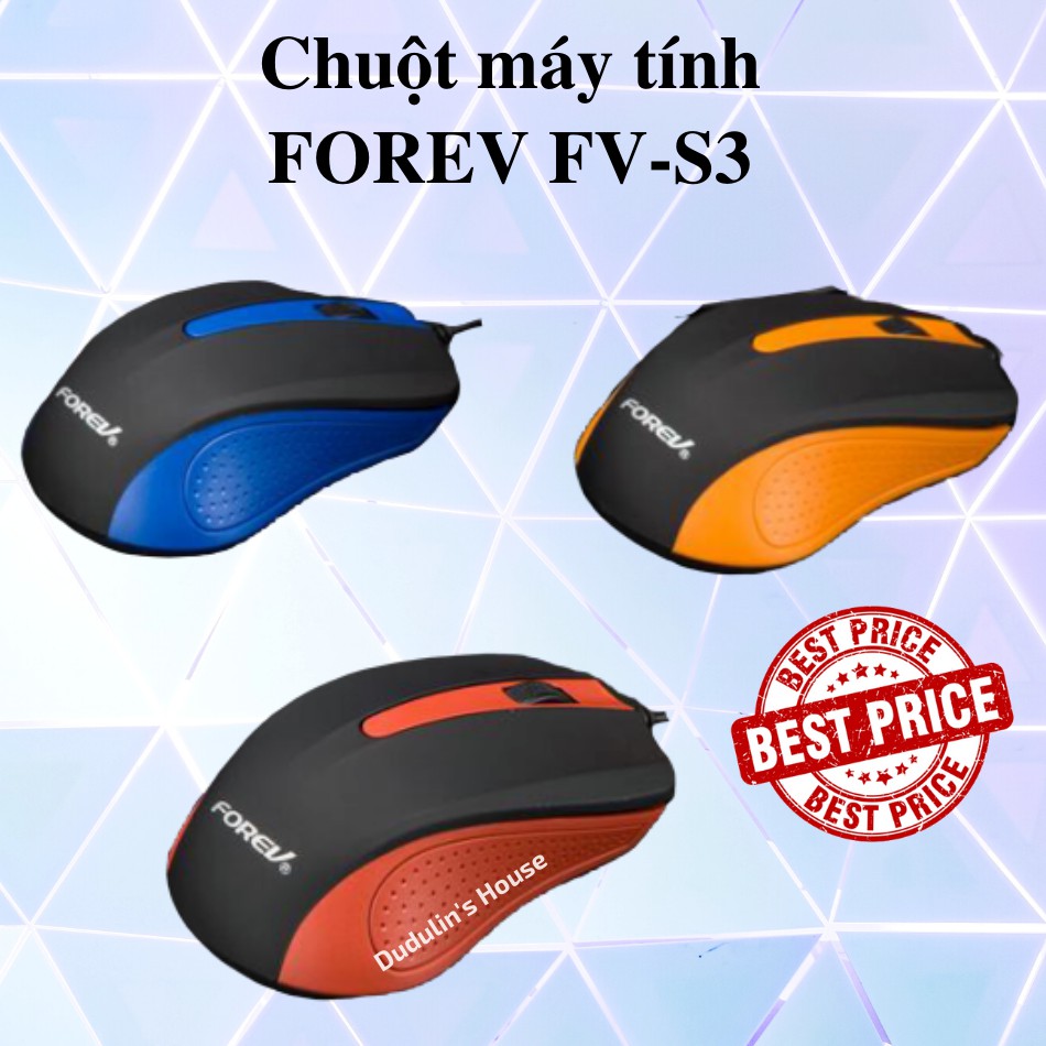 Chuột Máy Tính FOREV FV-S3 Chuyên Game