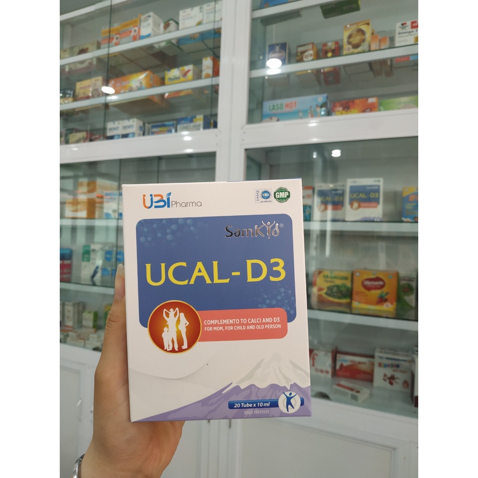 UCAL- D3 _ Bổ Sung CANXI D3, Gíup chắc khỏe xương, chống loãng xương.