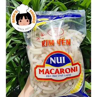 Nui trắng dài gói 400g