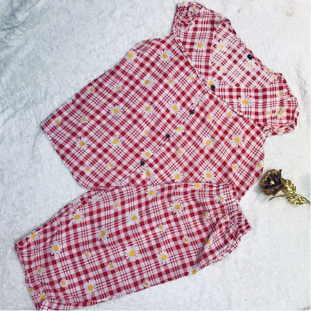 Đồ Bộ Nữ B07 VNXK Dáng Lửng Chất Liệu Vải Tôn Vải Lanh (ẢNH THẬT SHOP TỰ CHỤP) | BigBuy360 - bigbuy360.vn