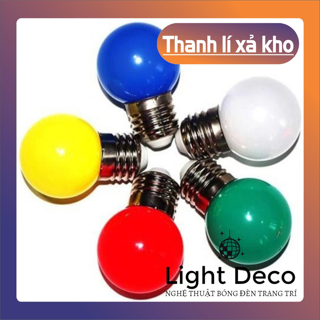 Bóng đèn led 3w hình quả chanh đui E27 thông dụng chuyên dùng trang trí trong nhà và ngoài trời chất lượng
