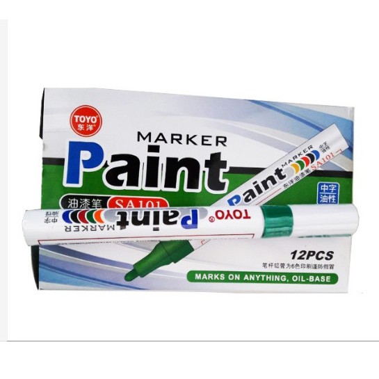 Bút Sơn Toyo Paint  - Bút Vẽ Giày, Lốp Xe,.. [BÚT LÔNG]