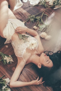 BỘ NGỦ LỤA PHỐI REN