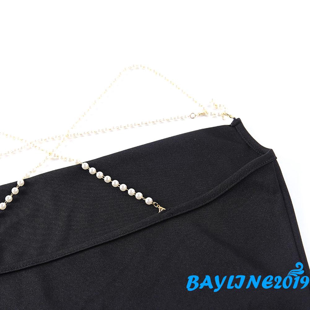  Áo lửng hai dây đính ngọc trai quyến rũ cho nữ | BigBuy360 - bigbuy360.vn