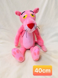 Gấu bông báo hồng.