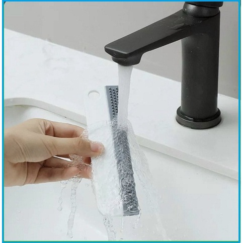 Dụng cụ lau gạt nước kính, cửa sổ, gương phòng tắm & nhà bếp bằng silicon mềm mại, nhỏ gọn và tiện dụng
