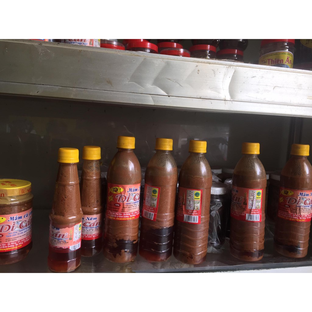 [Mã 267FMCGSALE giảm 8% đơn 500K] Mắm Nêm Mắm Nêm Dì Cẩn Đà Nẵng Chai 500gr | BigBuy360 - bigbuy360.vn