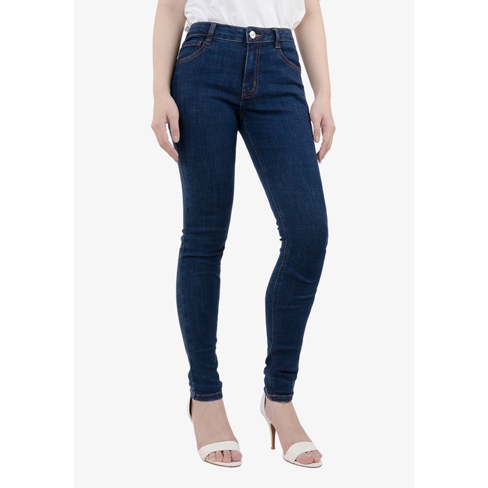 QUẦN JEANS NỮ THÂN THIỆN MÔI TRƯỜNG PHOM DÀI - SKINNY JEANS LONG TYPE - JO22130001
