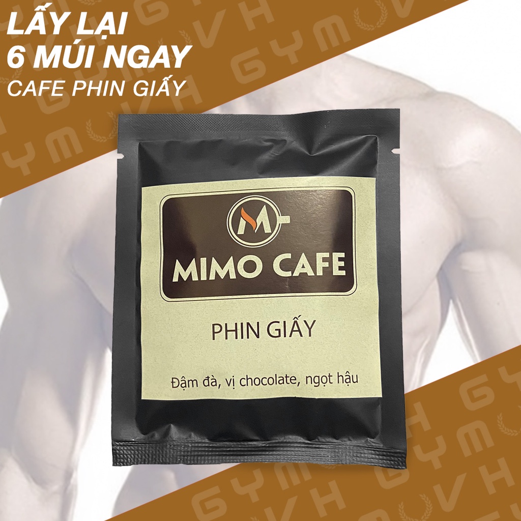 Cà Phê Phin Giấy Túi Lọc Vị Truyền Thống Mimo Cafe - Hỗ Trợ Giảm Cân