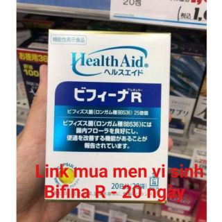 Hộp đựng men vi sinh BI.FI.NA. R 20ngày cực tốt cho sức khỏe