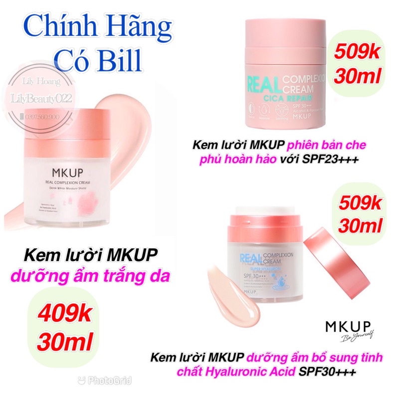 (Có bill)Kem lười MKup Đài Loan