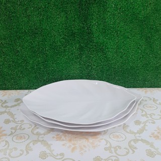 Dĩa đựng trái cây melamine HXL08 hình chiếc lá Cao Cấp-Sang Trọng