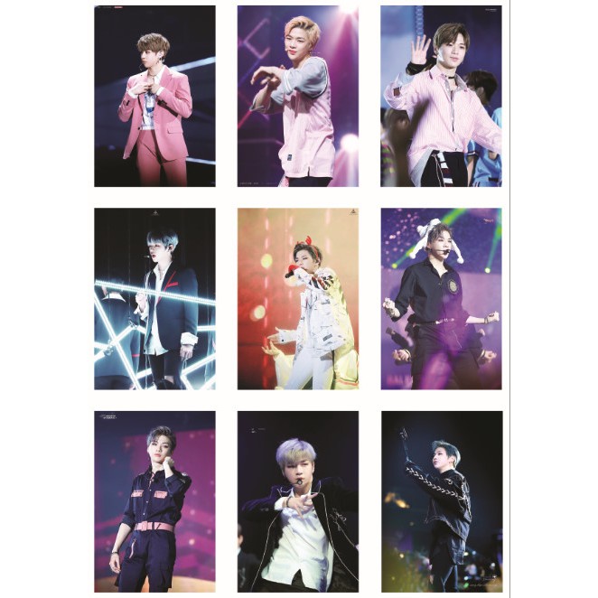 Lomo card ảnh WANNA ONE KANG DANIEL On Stage Full 99 ảnh