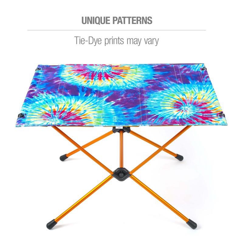 Bàn dã ngoại xếp gọn Helinox Table One Hard Top Tie Dye