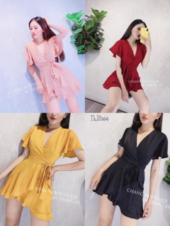 Bigsize Đầm Đũi tay loe thắt eo 60-80kg