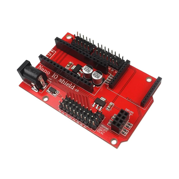 Bảng Mạch Mở Rộng Arduino Nano Io Cho Ổ Cắm Zigbee Xbee + Nrf24L01