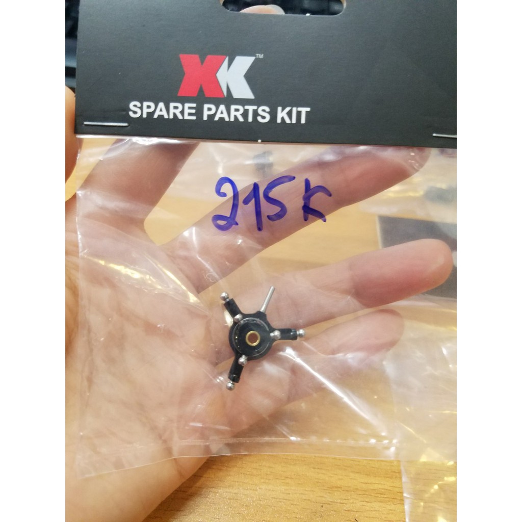 XuongpinotoPhụ kiện bánh răng,củ trục,cánh quạt  nâng cấp máy bay trực thăng 6 kênh XK K123 AS350,mới 100%