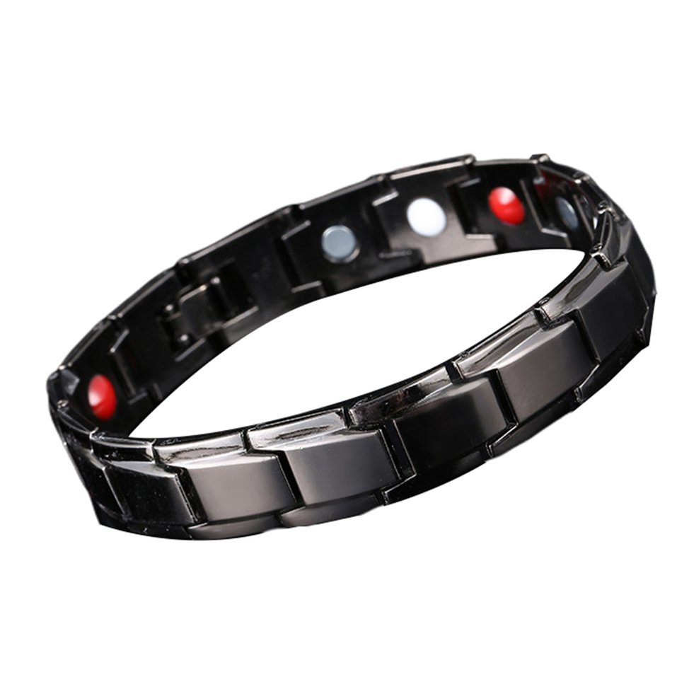 1 vòng đeo tay thép titan phong cách Âu Mỹ thời trang cho nam