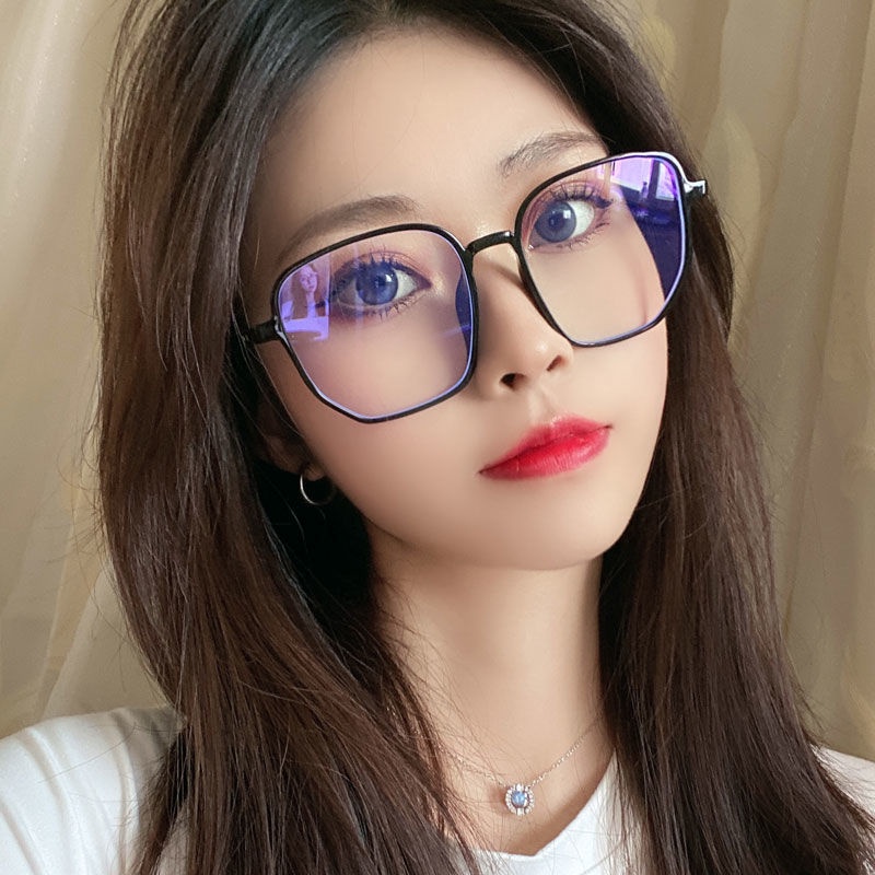 Kính Chống Ánh Sáng Xanh Mặt Phẳng Siêu Nhẹ Cho Nữ