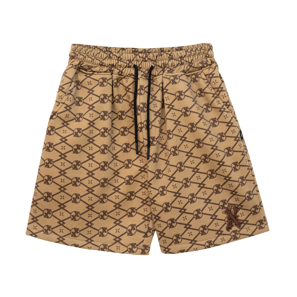 Quần Đùi - Quần Short X2 Monogram XXME - BEIGE