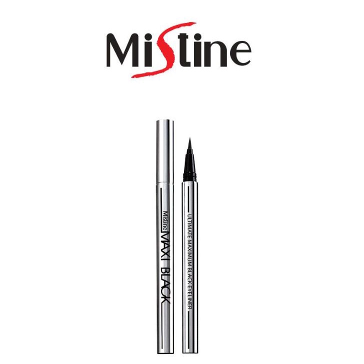 Bút Kẻ Mắt Nước Mistine Maxi Black Eyeliner