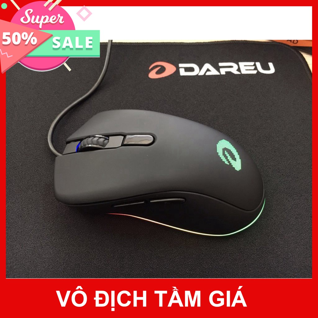 Chuột Gaming Dareu EM908 - Led RGB - Có led viền - Bảo hành 24 tháng