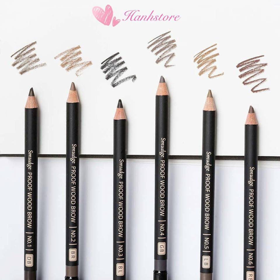 Chì Kẻ Mày 2 Đầu Missha The Style Smudge-proof Wood Eyebrow | BigBuy360 - bigbuy360.vn