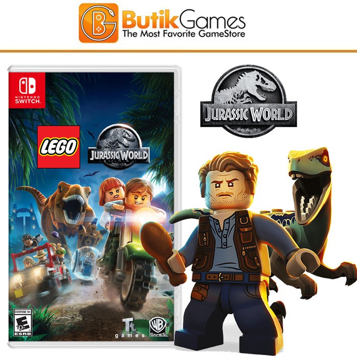 NINTENDO Mô hình lego công tắc trong phim Jurassic World