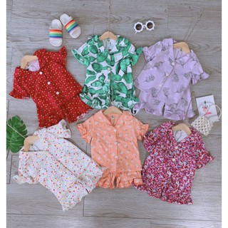 Bộ pijama đồ bộ bé gái siêu dễ thương