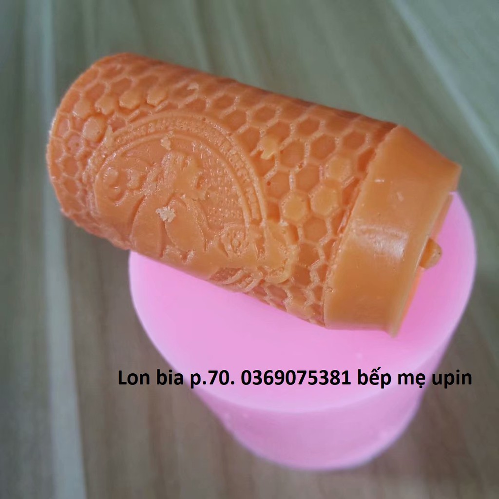 [KHUÔN 4D SALE] Khuôn silicon lon bia làm bánh rau câu/ làm nến/ xà phòng