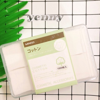Bông tẩy trang miniso 1000 miếng