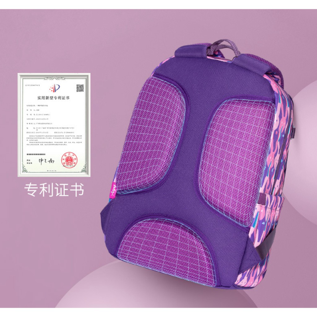 Balo UEK Kèm Túi Chéo Và Hộp Bút Vải Cho Bé Gái