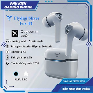 Flydigi CyberFox T1 | Tai nghe gaming bluetooth 5.0, độ trễ thấp, tai nghe chuyên game PUBG, CrossFire