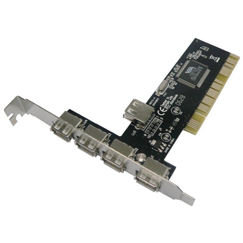 Card PCI to USB, Cắm khe PCI ra 4 Cổng USB 2.0