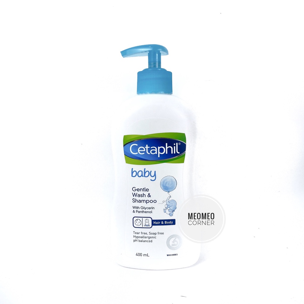 [Mẫu mới] Sữa tắm gội toàn thân Cetaphil Baby 230ml / 400ml Úc