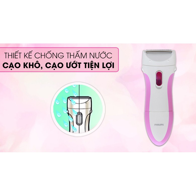 MÁY LÀM SẠCH LÔNG PHILIPS HP6341 - Hàng Chính Hãng