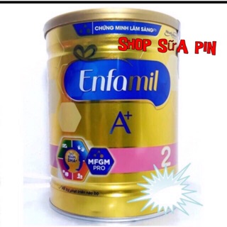 Tặng 1 bộ 3 hộp nhựa - sữa bột enfamil a+ số 2 lon 1700g