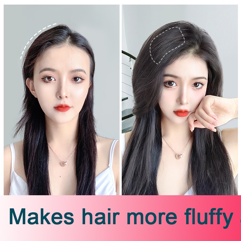 Miếng Đệm Tóc Giả Hai Mảnh Tàng Hình Và Liền Mạch Thay Thế Thời Trang Cho Nữ