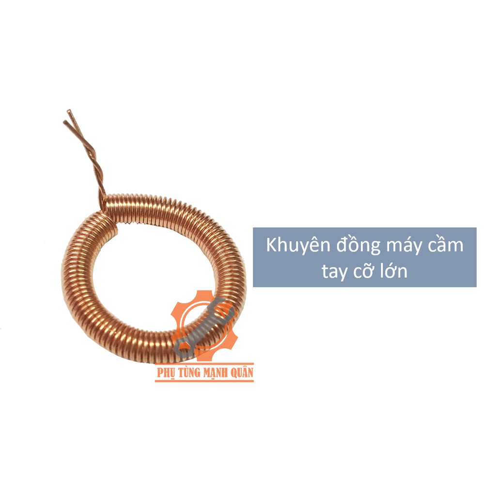 6 cái khuyên đồng - lò xo đồng lắp máy cầm tay cỡ lớn