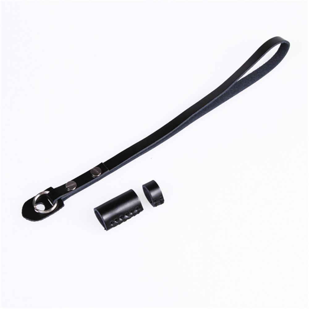 đai da thuộc (đen) cho máy ảnh Panasonic Canon | BigBuy360 - bigbuy360.vn