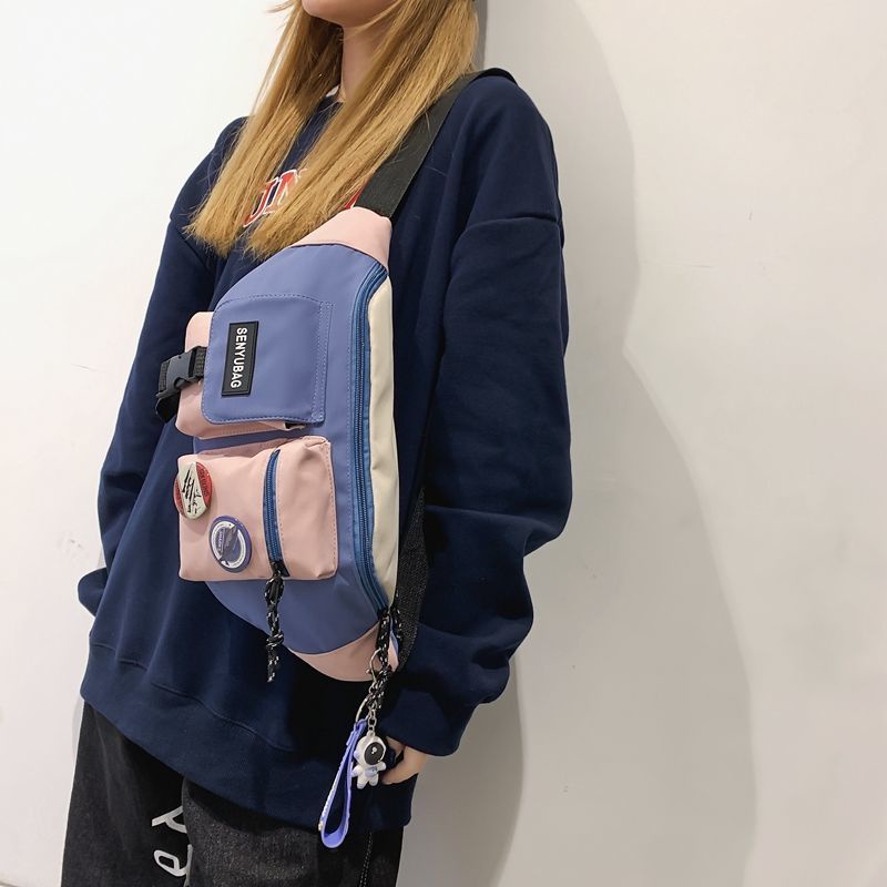 Túi Thể Thao Đeo Chéo Ngực Phong Cách Nhật Bản Cho Nam
