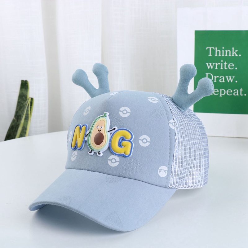 Mũ Lưỡi Trai Chống Nắng Họa Tiết Vịt Hoạt Hình Dễ Thương Thời Trang Xuân Hè Cho Bé