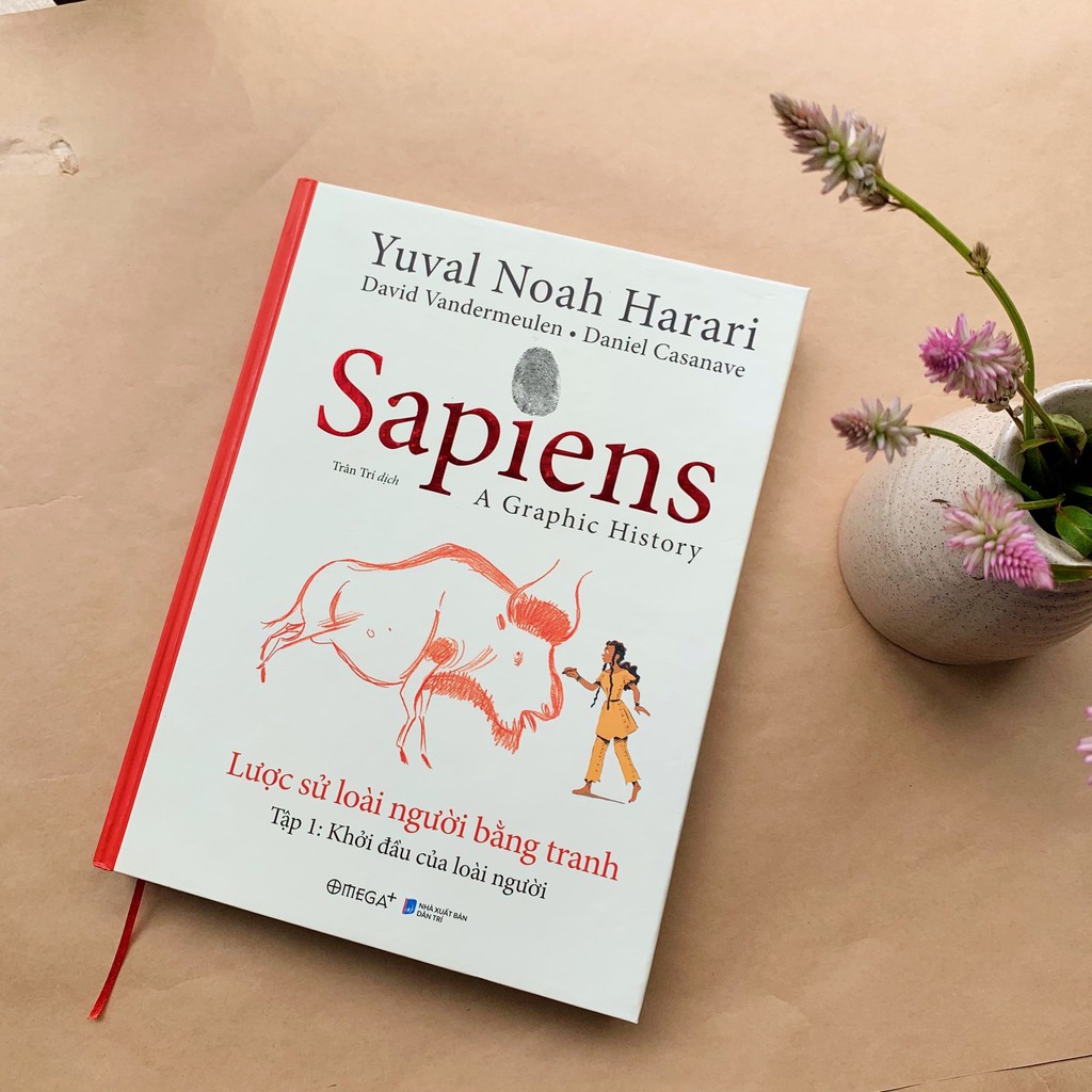 Sách - Sapiens - Lược Sử Loài Người Bằng Tranh - Tập 1: Khởi Đầu Của Loài Người - (Tặng kèm 5 bookmark nhân vật)