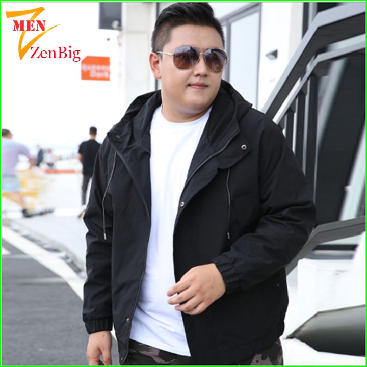 áo khoác nam áo gió big size dành cho người mập người béo từ 70 kg -150 kg | WebRaoVat - webraovat.net.vn